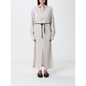 Barena Women Striped Silk Blend Chemisier Dress Barena